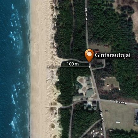 帕兰加 Gintarautojai酒店 外观 照片